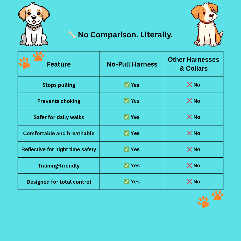Customisable No Pull Dog Harness